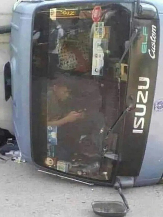 8 Potret Orang Tetap Santai dalam Keadaan Genting Ini Bikin Geleng Kepala