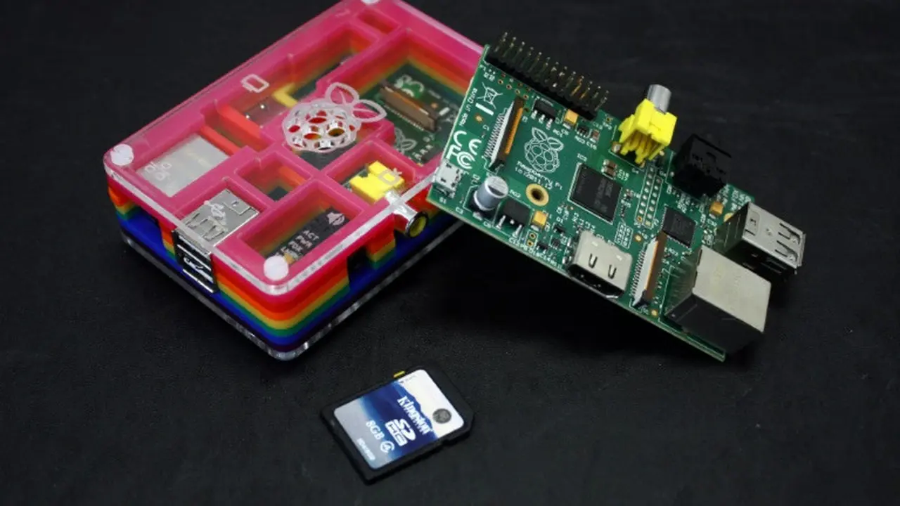 Ilustrasi komputer mini Raspbery Pi (AFP Photo)