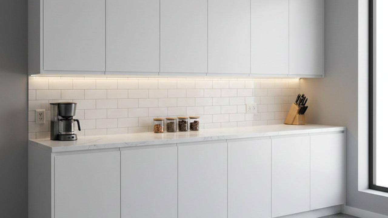 Model Lemari Dapur Gantung Minimalis