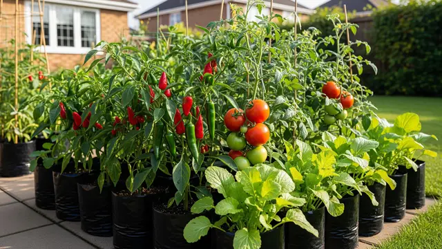 Ide Belakang Rumah yang Bisa Menjadi Sumber Sayur Harian (AI)