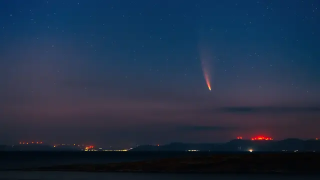 Ilustrasi meteor