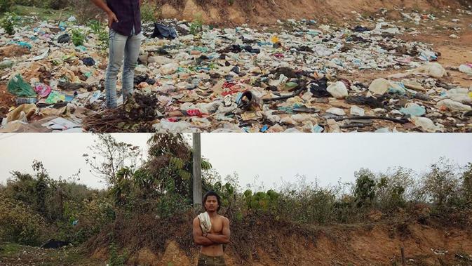 trash challenge (foto: Facebook/Ye Khaing Oo)