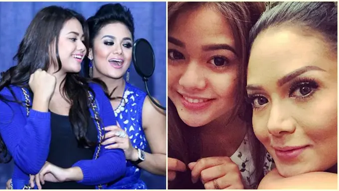 Krisdayanti dan Aurel Hermansyah