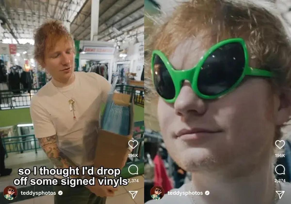 Ed Sheeran Angkat Bicara Setelah Konser Jalanannya di India Dibubarkan Polisi