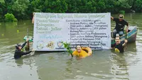 Hadapi Perubahan Iklim dan Penguatan Ketahanan Pangan, 3.000 Pohon dan 11.840 Telur Dibagikan