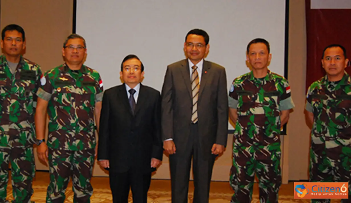 Citizen6, Lebanon: Dansatgas POM TNI Konga XXV-D/UNIFIL, Letkol Cpm Ida Bagus Rahwan Diputra menghadiri seminar Misi Perdamaian di Movenpick Hotel &amp; Resort, Beirut, Lebanon, Selasa (9/10). (Pengirim: Badarudin Bakri).
