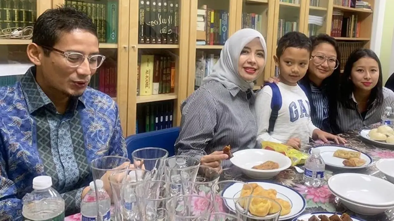 Sandiaga Uno dan Keluarga