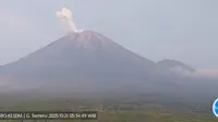 Gunung Semeru erupsi