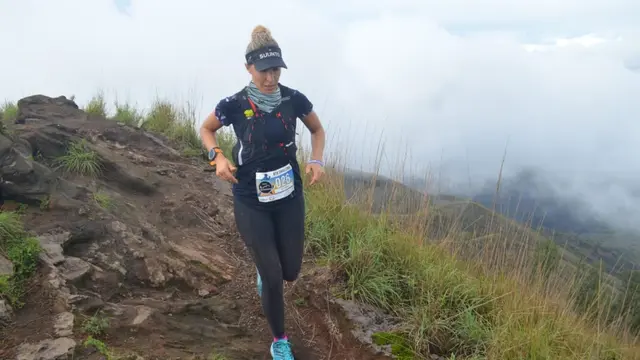 Jalur Para Pelari BTR di Gunung Batur, Kintamani