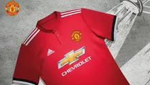 Jersey kandang anyar Manchester United musim 2017-2018. 