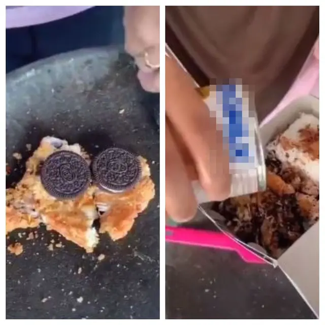 9 Potret Makanan Digeprek Ini Kelewat Absurd, Enggak Habis Pikir