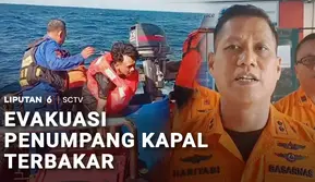 Evakuasi Penumpang Kapal Terbakar