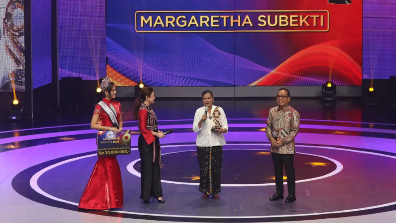 40 Tahun Berdayakan Difabel, Pendiri Rumah Pekerti NTT Terima Penghargaan dari Menko PMK di Liputan6 Award