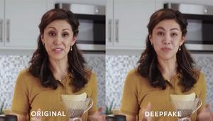 Ilustrasi Deepfake. Kredit: Facebook AI