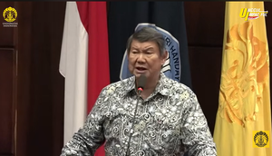 Utusan Khusus Presiden untuk Energi dan Lingkungan Hidup, Hashim Djojohadikusumo. Dok Youtube