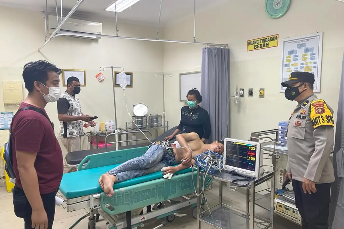 Niat Leraikan Perkelahian, Warga Palembang Malah Jadi Korban Bacok