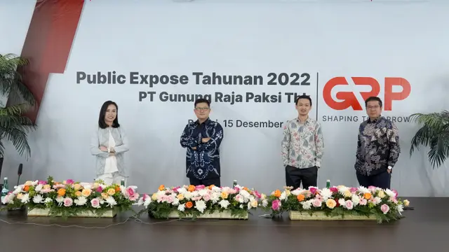 Public expose Emiten baja nasional PT Gunung Raja Paksi Tbk (GRP)