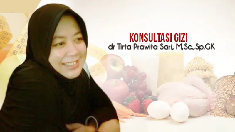  Konsultasi Gizi  dr Tirta Prawita Sari, M,Sc.,Sp.GK