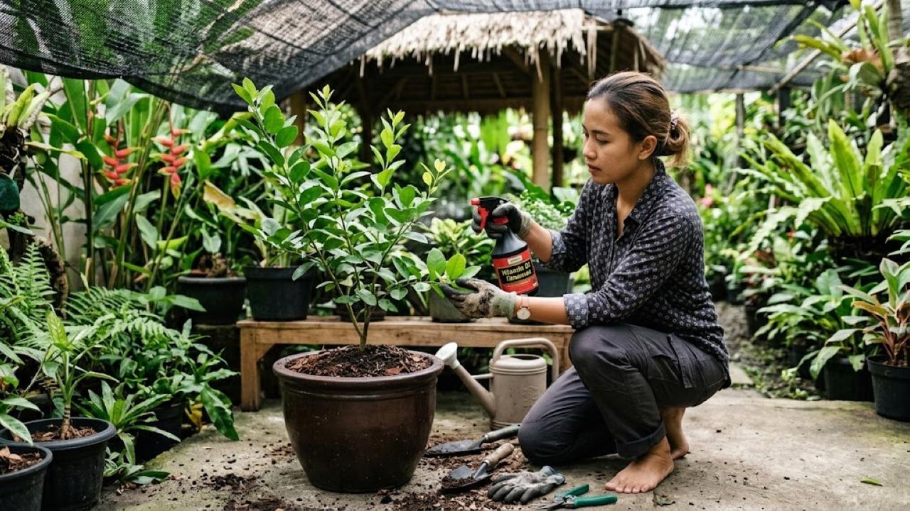 Cara Mengatasi Akar Tanaman Buah Memenuhi Pot