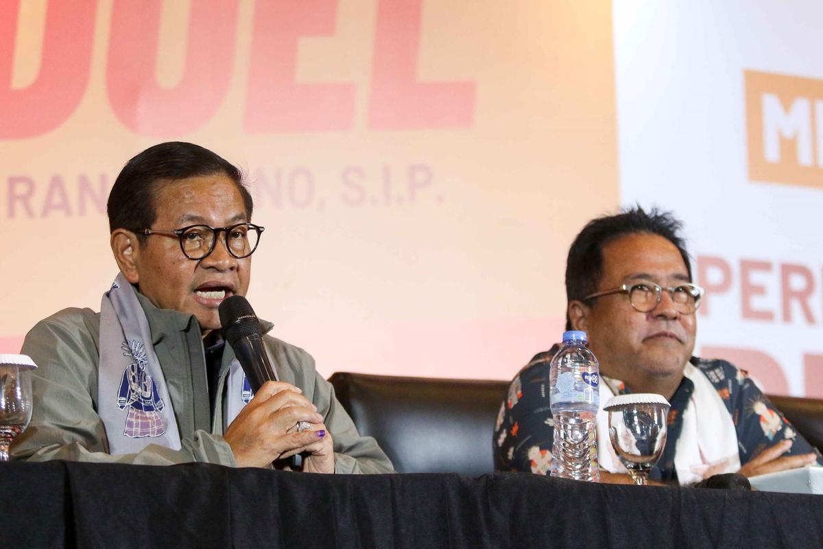 Pramono-Rano tanggapi quick count Pilkada Jakarta 2024