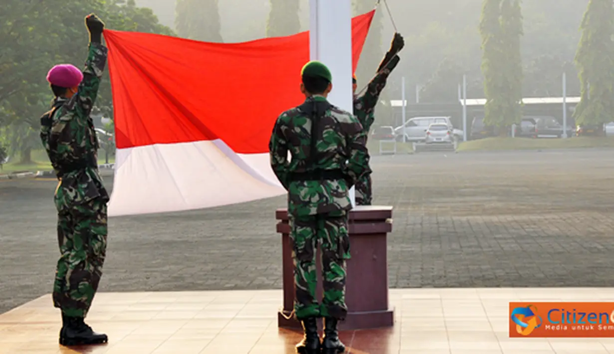 Citizen6, Jakarta: Dalam upacara yang berlangsung khidmat tersebut Panglima TNI menyampaikan atensi dan harapan  kepada seluruh Prajurit dan PNS di lingkungan TNI. (Pengirim: Badarudin Bakri)