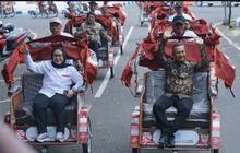 Bantuan Becak Listrik Presiden Prabowo Ringankan Beban Abang Becak Lansia di Pacitan