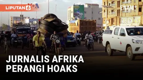  Jurnalis Pengecek Fakta Perangi Informasi Palsu di Burkina Faso