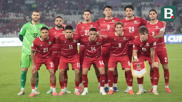 Starting XI Timnas Indonesia Vs Singapura di FIFA ASEAN Cup 2026