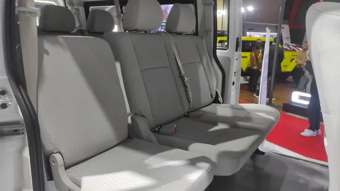 Interior Mobil Listrik Esemka Bima di Pameran IIMS 2023 (Arief/Liputan6.com)