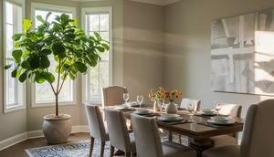 Tanaman di Ruang Makan. (Gemini AI)