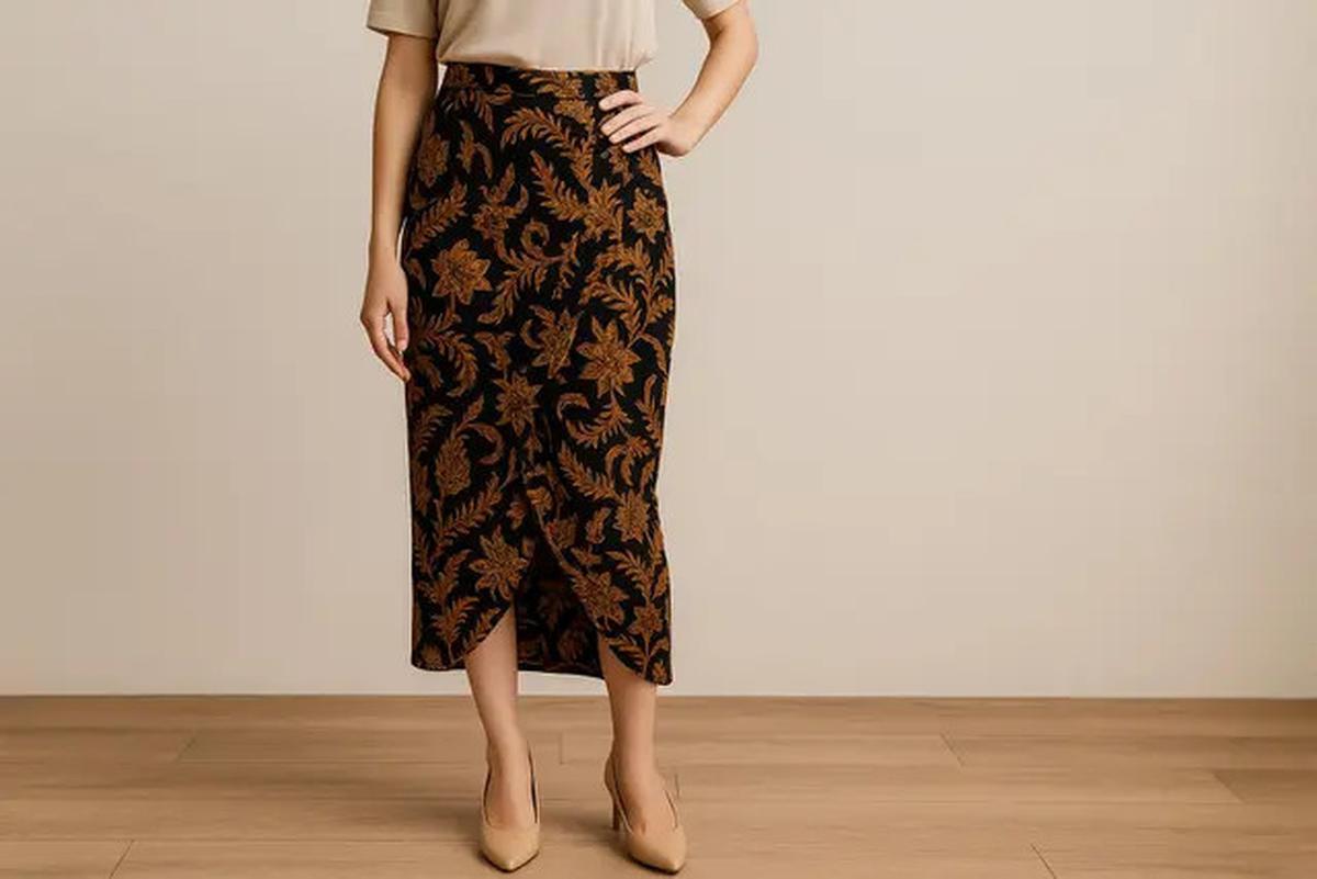 9 Model Rok Span Batik 2025 untuk Gaya Kasual, Tampil Stylish dengan Kombinasi Klasik-Modern
