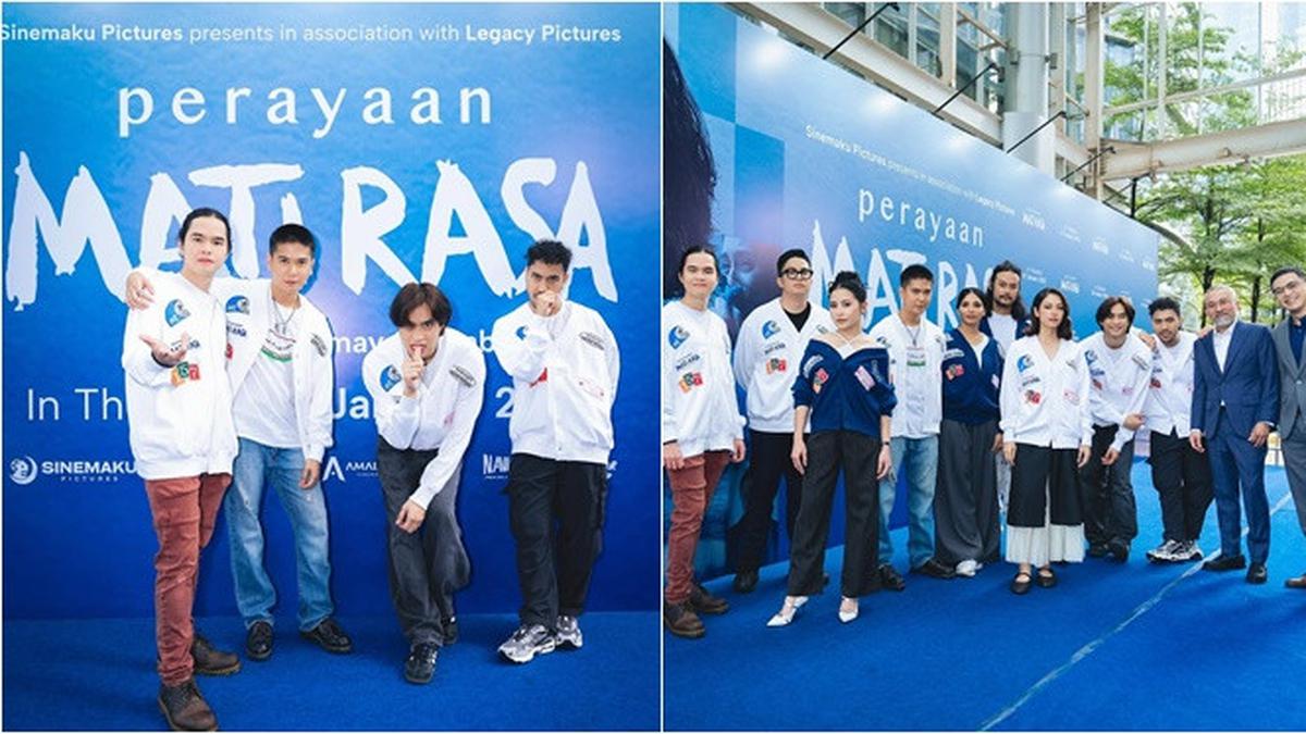 6 Potret Gala Premiere Film Perayaan Mati Rasa, Para Pemain Tampil Memukau