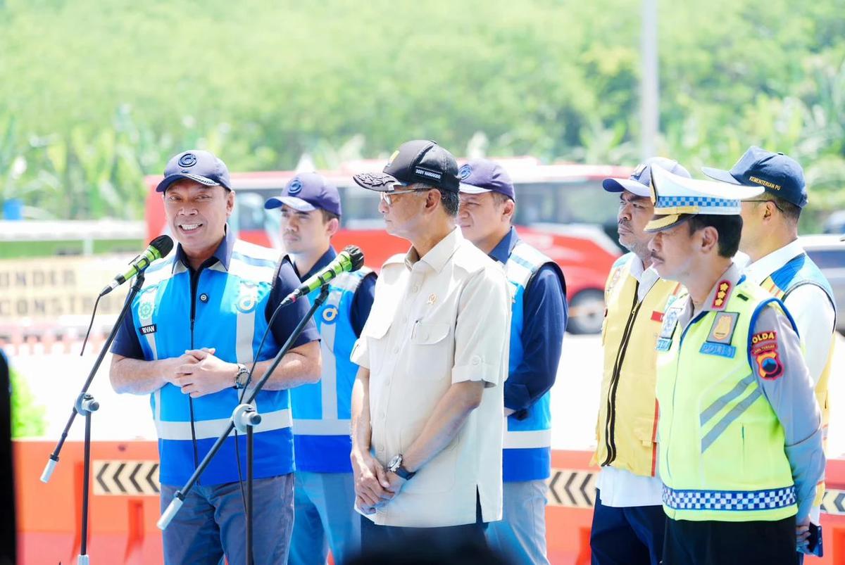 Tinjau GT Kalikangkung, Menteri PU dan Dirut Jasa Marga Pastikan Kesiapan Infrastruktur Jalan Tol Periode Arus Balik 2026