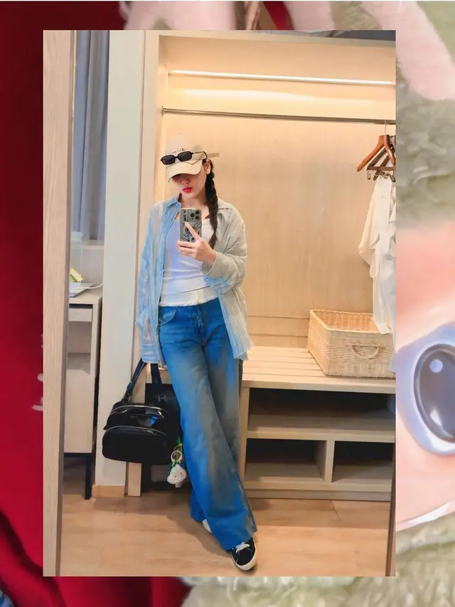 Ayu Ting Ting dengan tampilan asiknya (Instagram/ayutingting92)