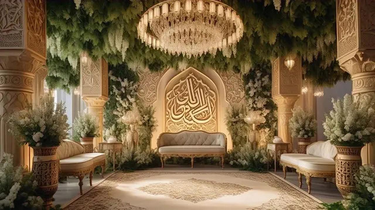 5 Ide Dekorasi Pernikahan Islami 2025, Ciptakan Suasana Indah Seperti Taman Surga