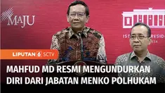 Menko Polhukam Mahfud MD yang juga merupakan Calon Wakil Presiden nomor urut 3, Kamis sore secara resmi mengundurkan diri dari jabatannya sebagai Menko Polhukam. Mahfud MD menemui Presiden Joko Widodo di Istana Negara untuk memberikan surat pengundur...