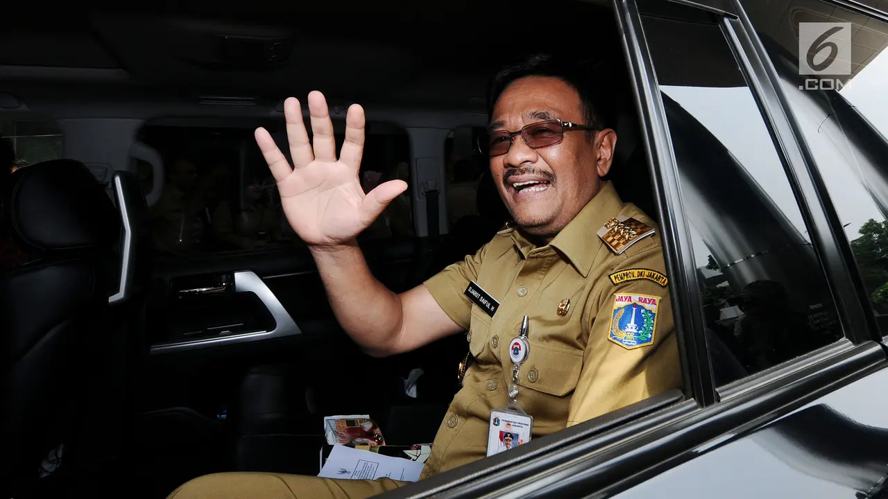 Bahas Pajak dan Retribusi DKI, Djarot Datangi KPK