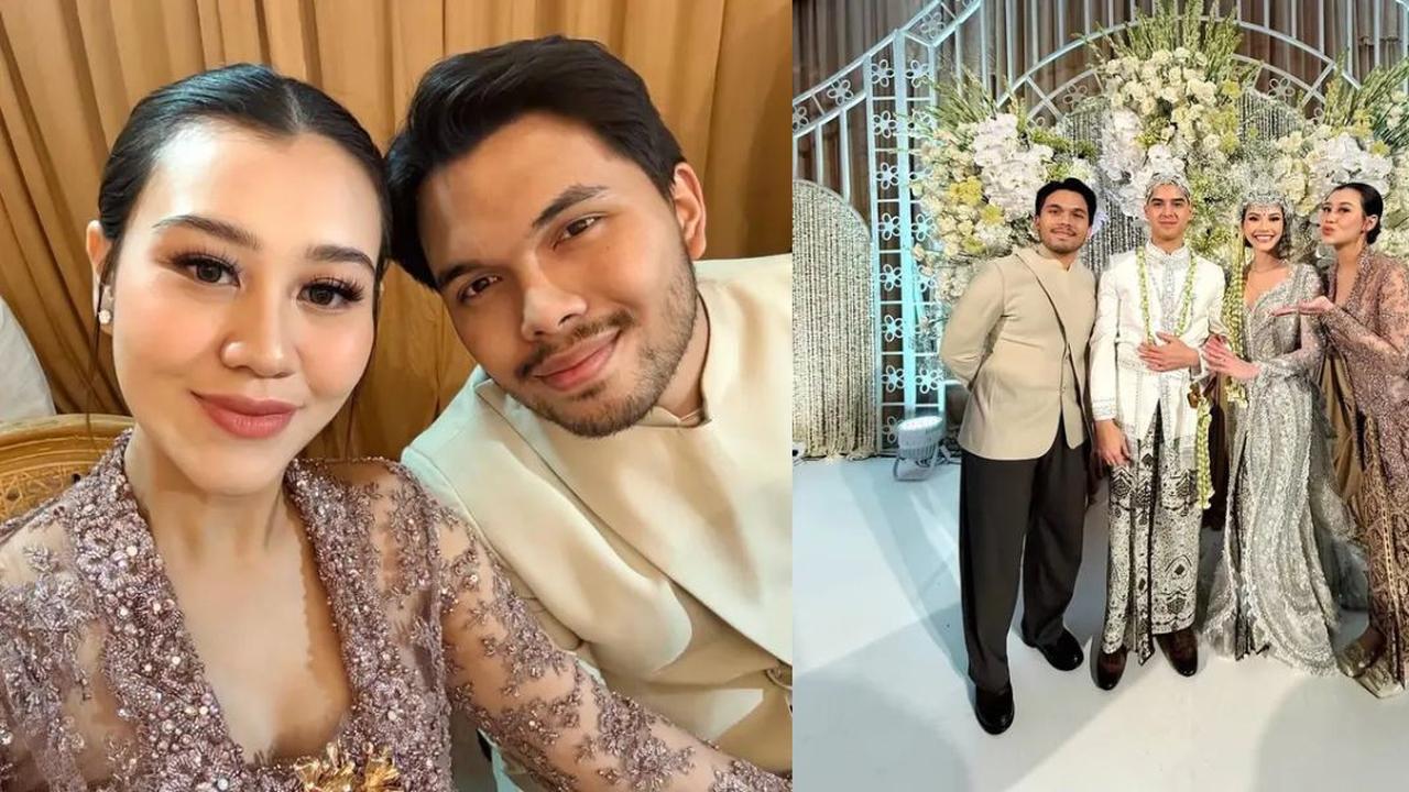Simpel dan Elegan, Intip Model Kebaya Aaliyah Massaid saat Hadiri Akad Nikah Al Ghazali dan Alyssa Daguise