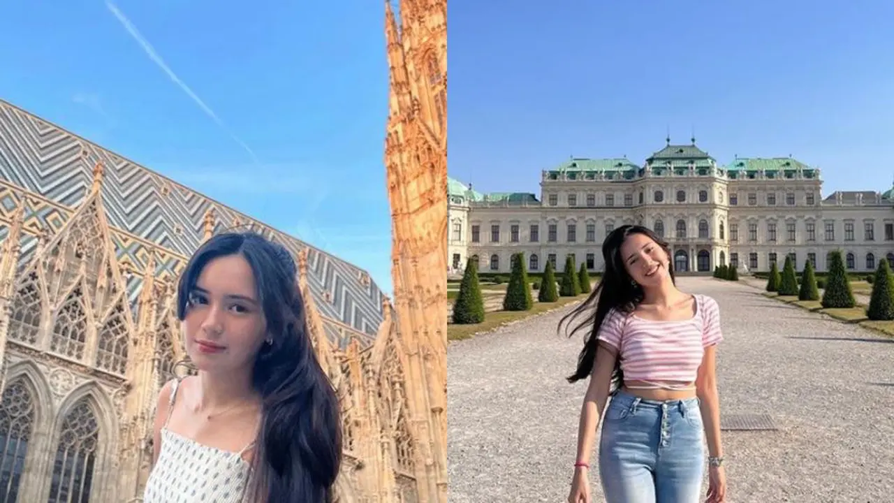 7 Gaya Seru Beby Tsabina Liburan di Vienna dengan Outfit Kekinian
