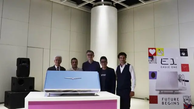 Acara peluncuran mesin kopi terbaru Nuova Simonelli, Victoria Arduino Eagle One di Ciputra Artpreneur, Kuningan, Jakarta Selatan (15/2/2020)