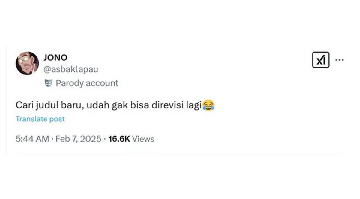 6 Pelesetan Kata Proposal di Judul A Business Proposal Ini Kocak, Sebut Harus Direvisi