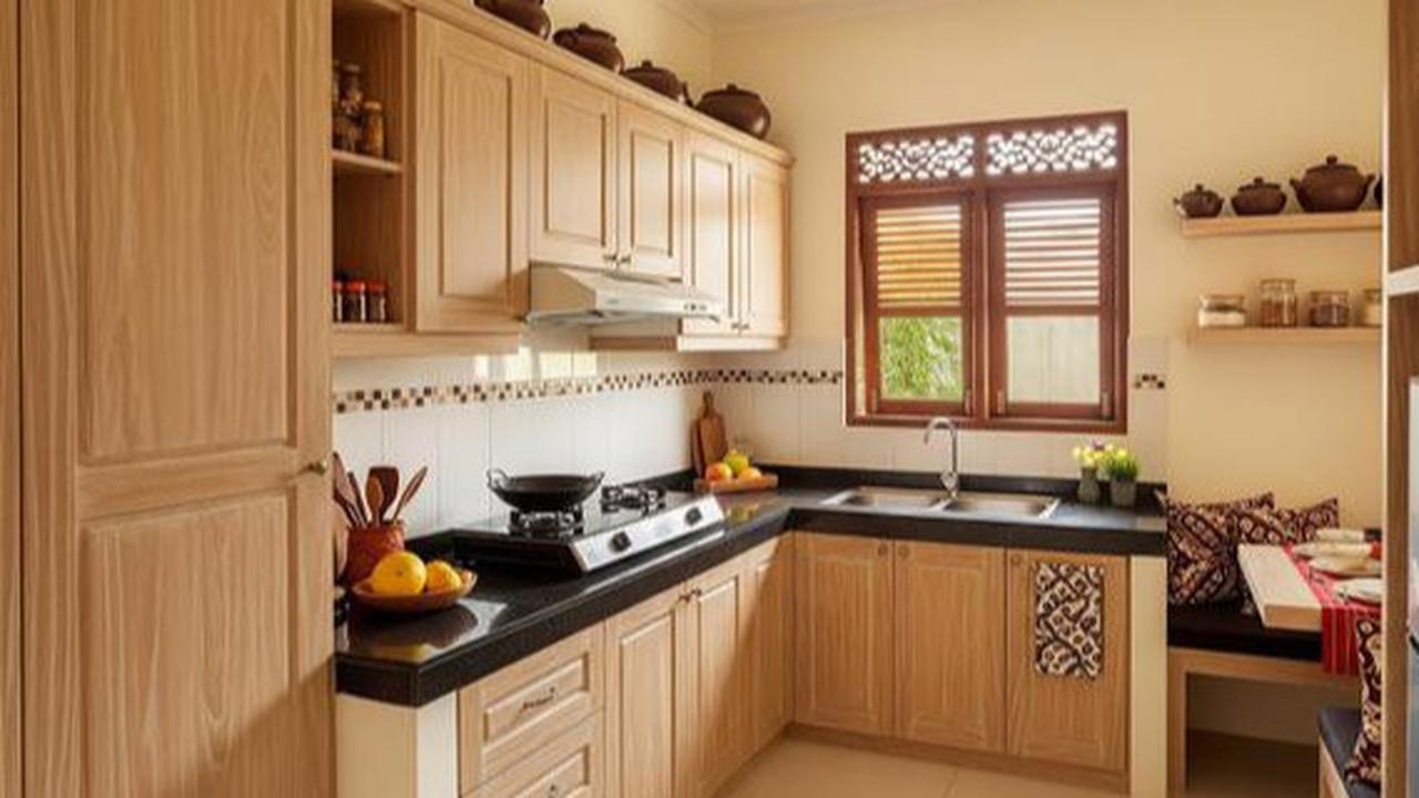8 Tata Letak Kitchen Set L-Shape untuk Dapur Kecil yang Fungsional, Memasak Jadi Asyik