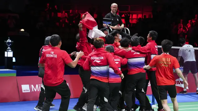 Indonesia Kembali Raih Gelar Juara Thomas Cup