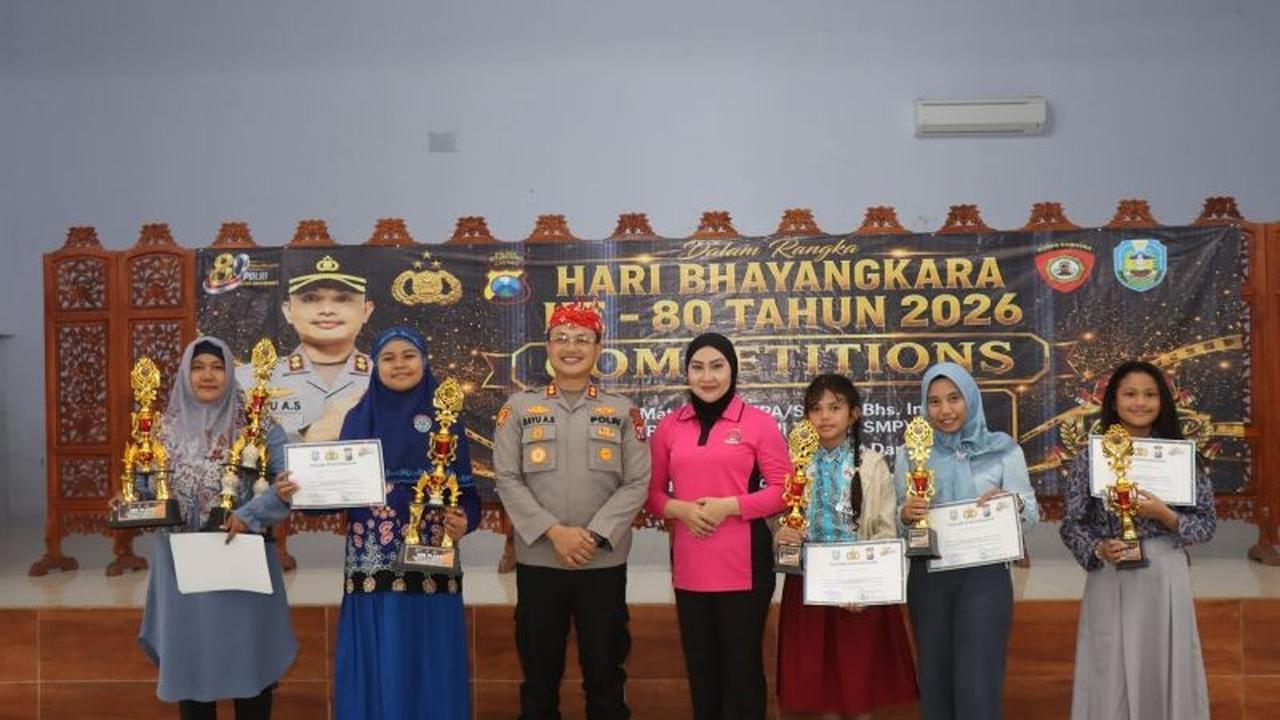 Polres dan SMAN 2 Situbondo Gelar Kompetisi Bahasa Inggris Sambut Hari Bhayangkara ke-80