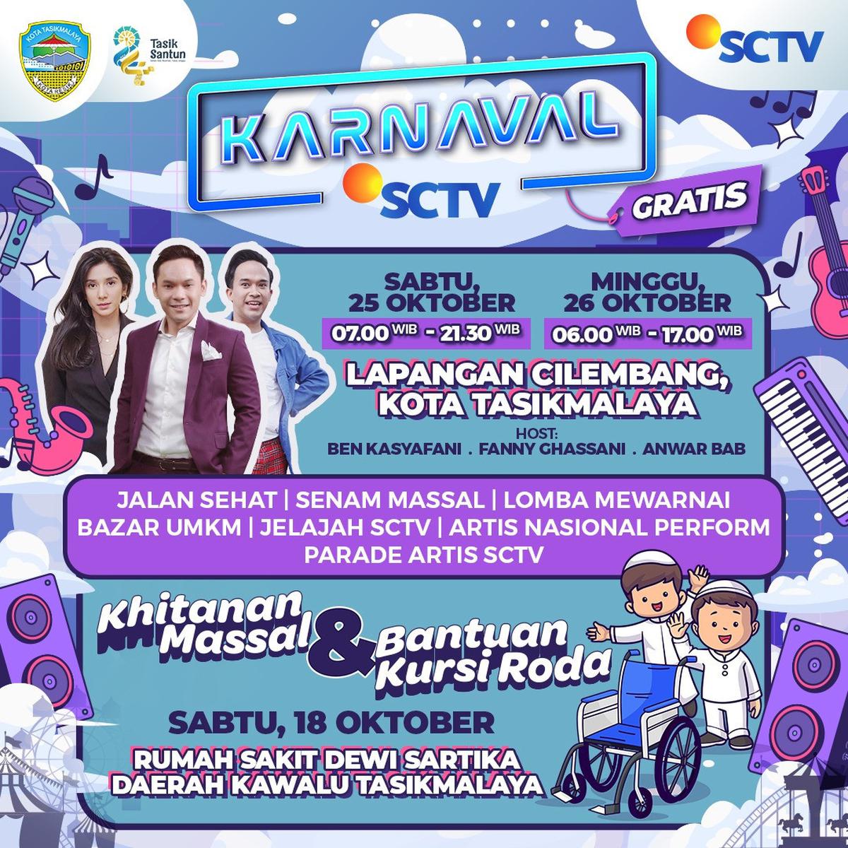 Karnaval SCTV di Tasikmalaya