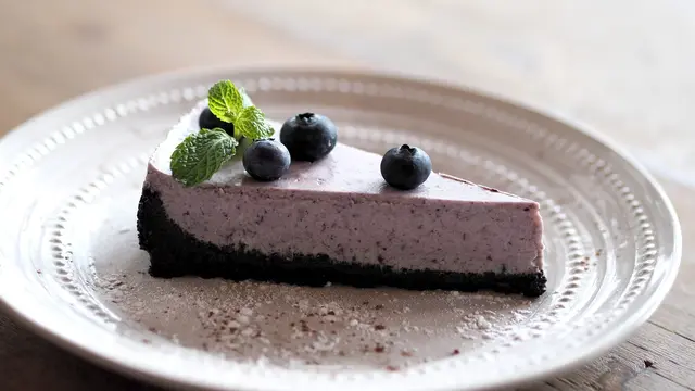 Puding ubi ungu