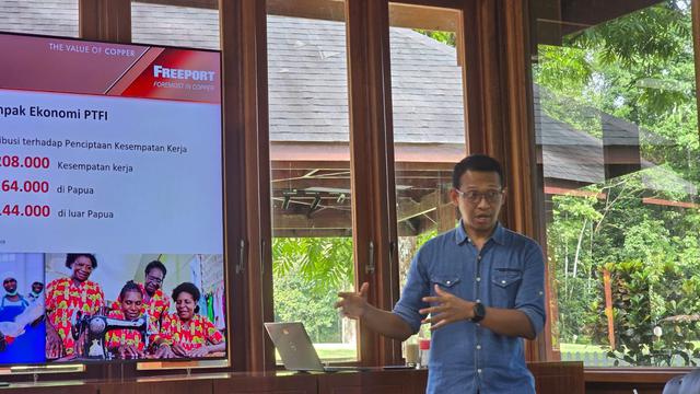 Group Leader Project Management Office PT Freeport Indonesia, Andriyana Saputro. Foto: Nurmayanti/Liputan6.com