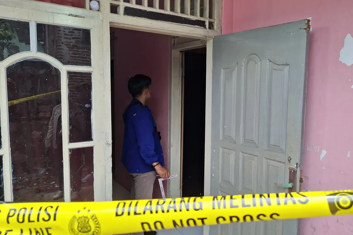 lokasi tewasnya wanita di rumah menantu