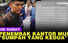 VIDEO: Isi Surat Penembak Kantor MUI Sumpah yang Kedua Bernada Ancaman