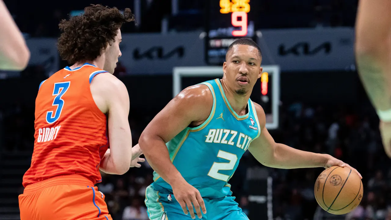 Grant Williams beraksi bersama Hornets di lanjutan NBA